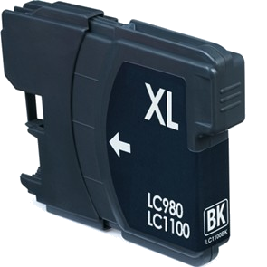 TINTA COMPATIBLE BROTHER LC980BK / LC1100BK NEGRO