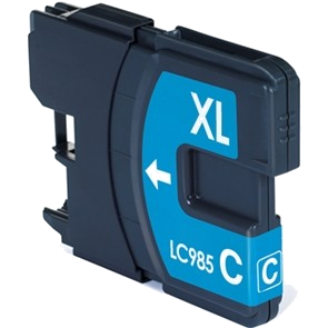 TINTA COMPATIBLE BROTHER LC985C CIAN