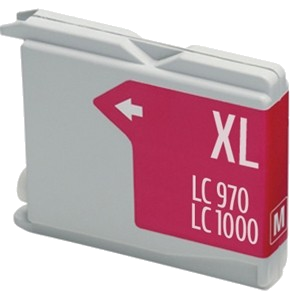 TINTA COMPATIBLE BROTHER LC1000M / LC970M MAGENTA