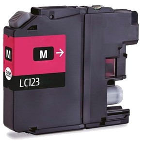 TINTA COMPATIBLE BROTHER LC123M MAGENTA