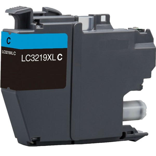 TINTA COMPATIBLE BROTHER LC3219C CIAN