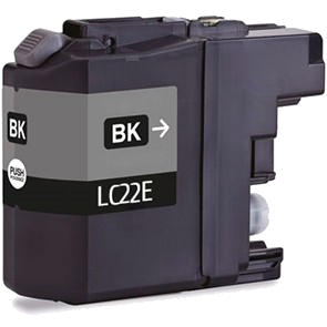 TINTA COMPATIBLE BROTHER LC22EBK NEGRO